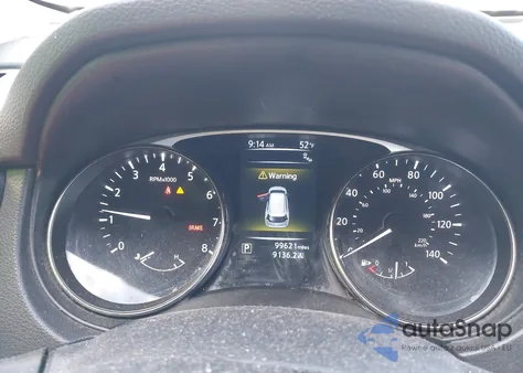 2016 Nissan Rogue Sv z USA, uszkodzony, nr VIN JN8AT2MV8GW132870